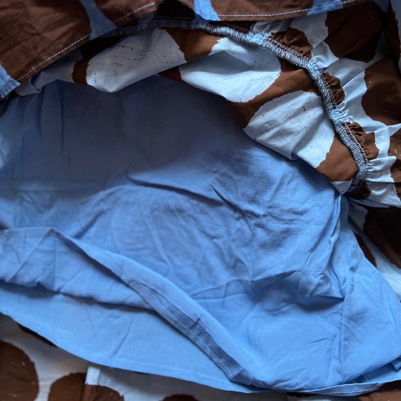 Farm Rio Short-Sleeve Bow-Front Mini Dress XXS BNWT - Picture 14 of 16